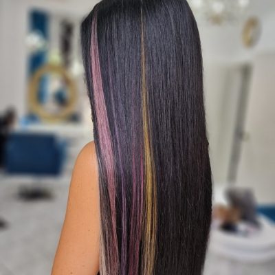 Nadogradnja kose u više boja